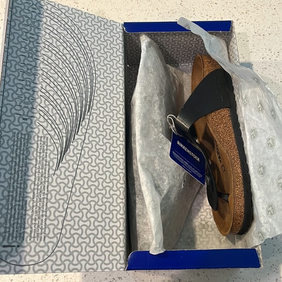Brand new Birkenstock Gizeh Black Licorice Size 38 - Picture 9 of 9